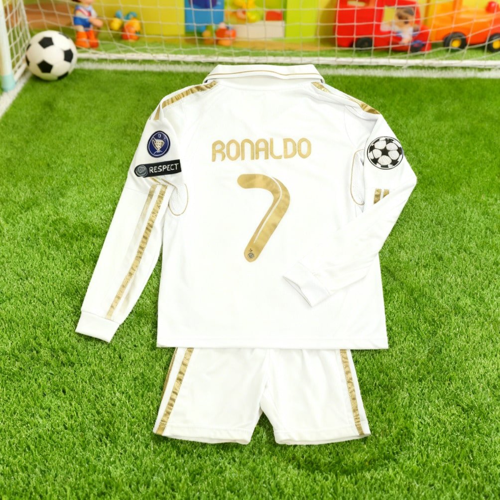 176604623733f91a71026f9dc35ecac4f1c321458e_thumbnail.jpg Children's Long Sleeve Set 11-12 Season Gold Stripe High Quality Soft And Comfortable Fabric - Image 1