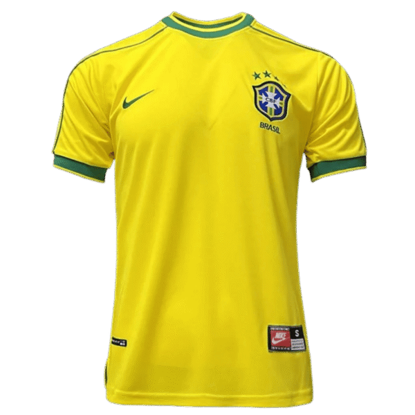 1998 Brazil Home Retro Jersey