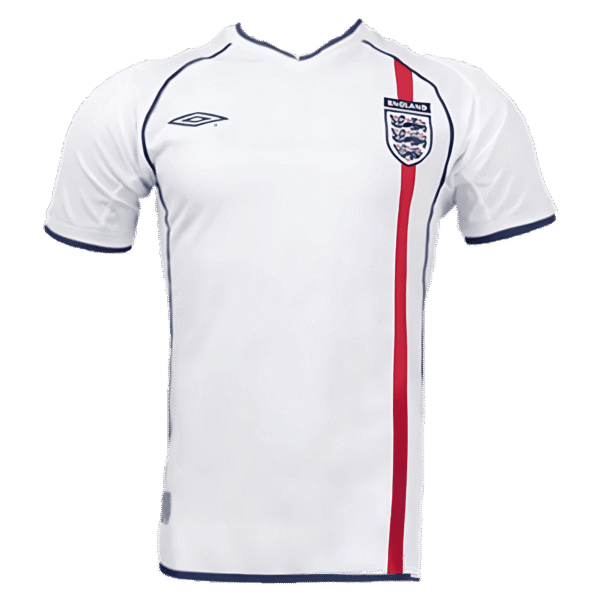 2002 England Home Retro Jersey