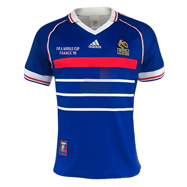 1998 France Home Retro Jersey