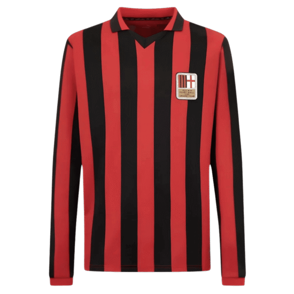 24/25 AC Milan Long Sleeve 125th Anniversary Home Jersey