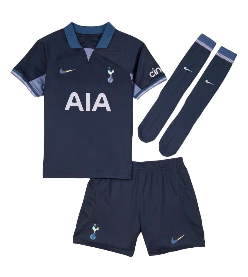 2324-Kids-Tottenham-Hotspur-Away-Kit.jpg 23/24 Kids Tottenham Hotspur Away Kit - Image 1