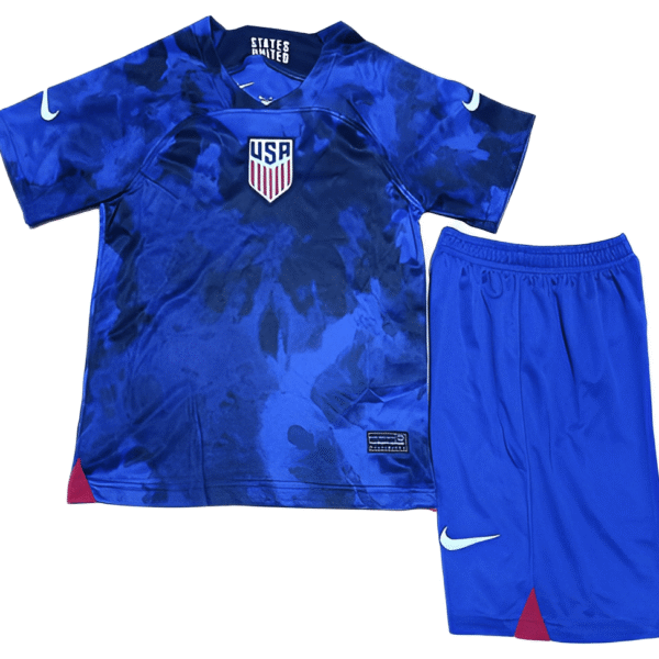 22/23 Kids USA Away Kit