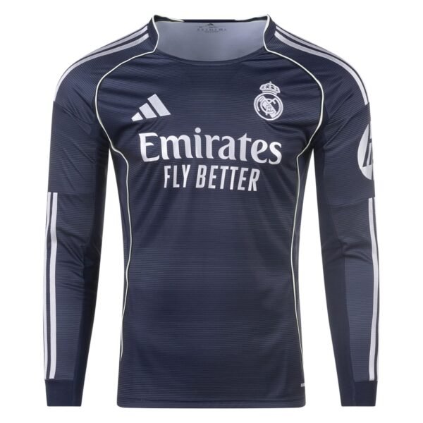 25/26 Real Madrid Away Long Sleeve Jersey