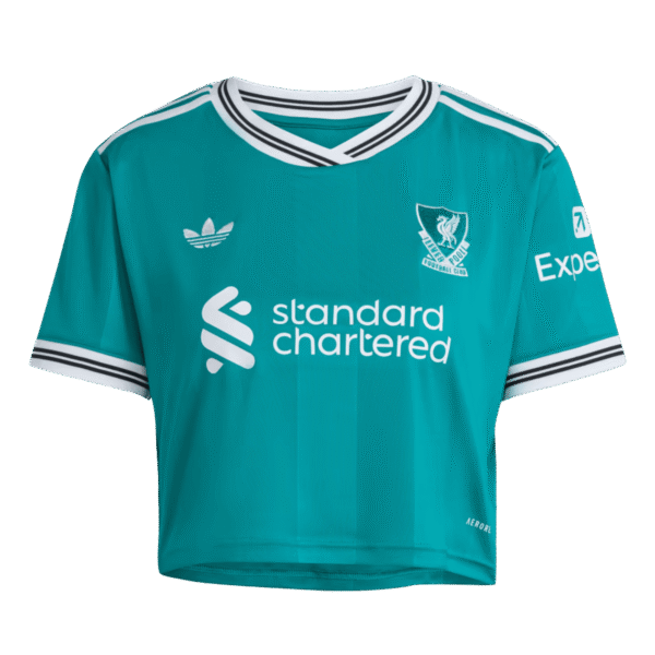 25/26 Liverpool Crop Top Third Jersey