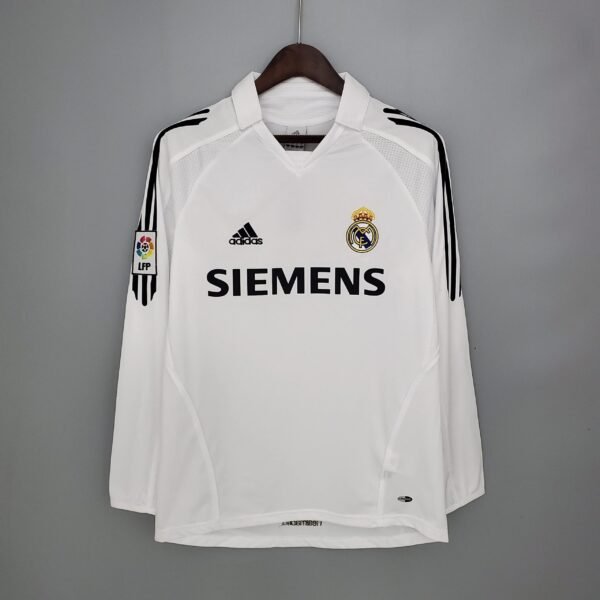 Real Madrid 2005-2006 home long-sleeved shirt