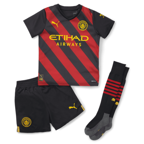 22/23 Kids Manchester City Away Kit