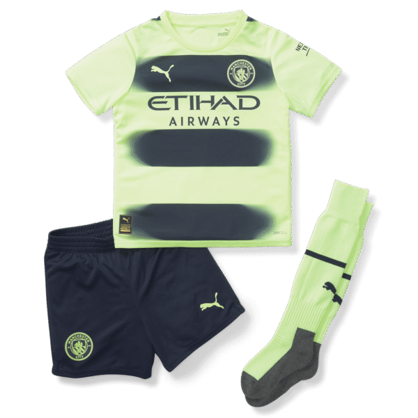 22/23 Kids Manchester City Third Kit