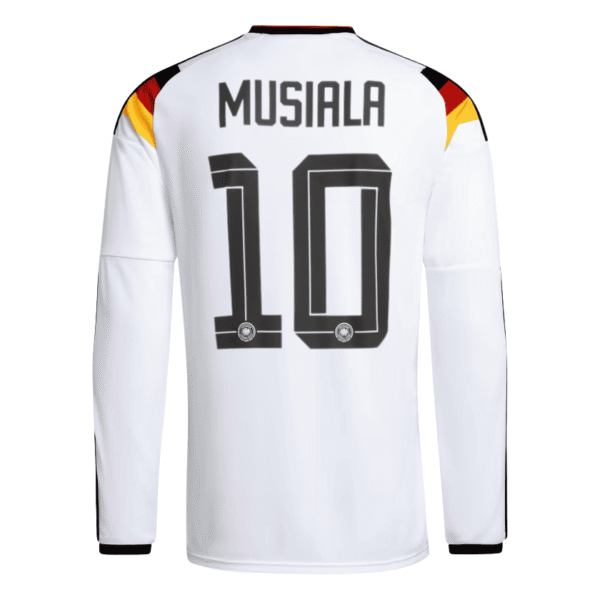 Jamal Musiala 2026 Germany Long Sleeve Home Jersey