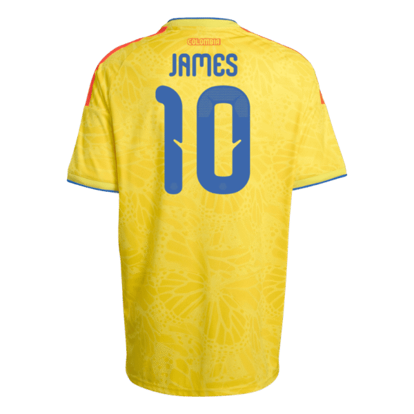 James Rodriguez 2026 Colombia Home Jersey