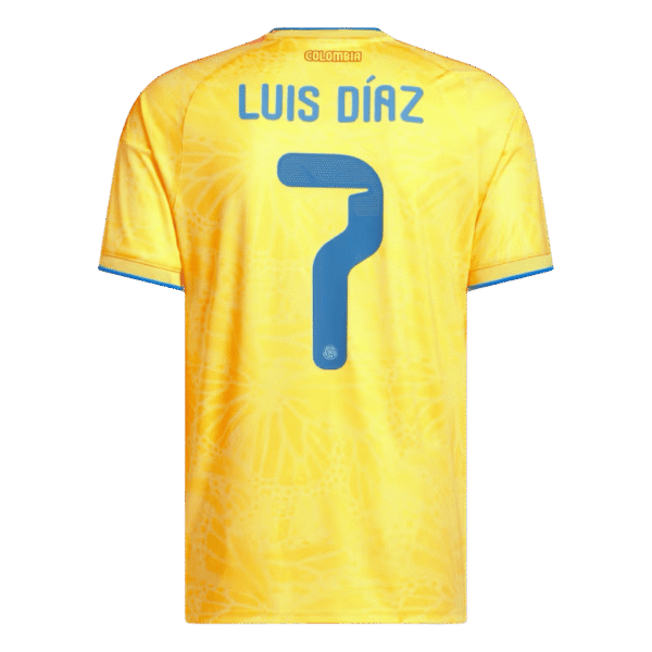Luis Diaz 2026 Colombia Home Jersey