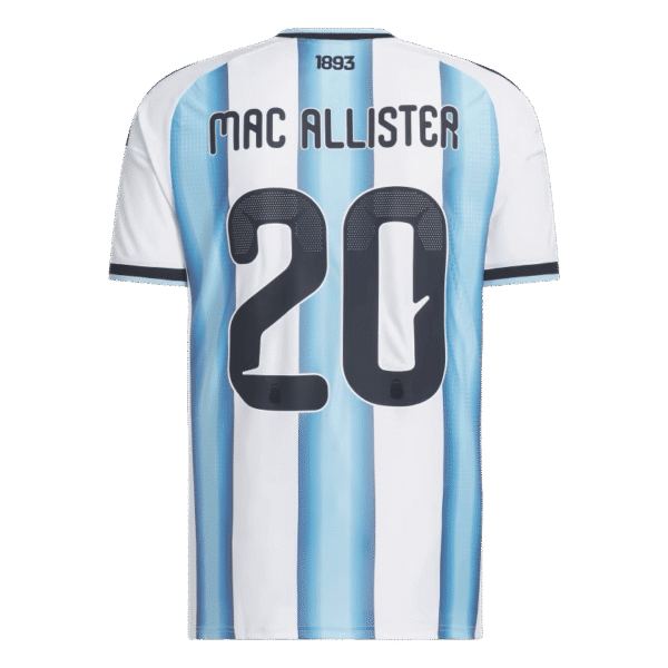 Alexis Mac Allister 2026 Argentina Home Jersey