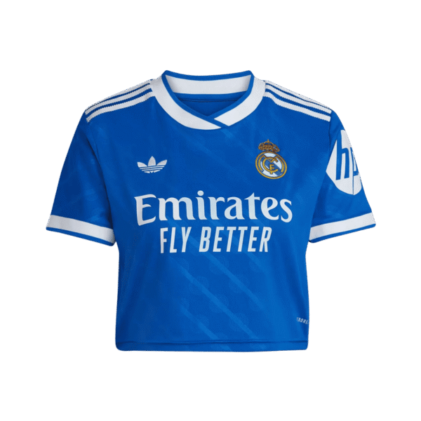 25/26 Real Madrid Crop Top Third Jersey