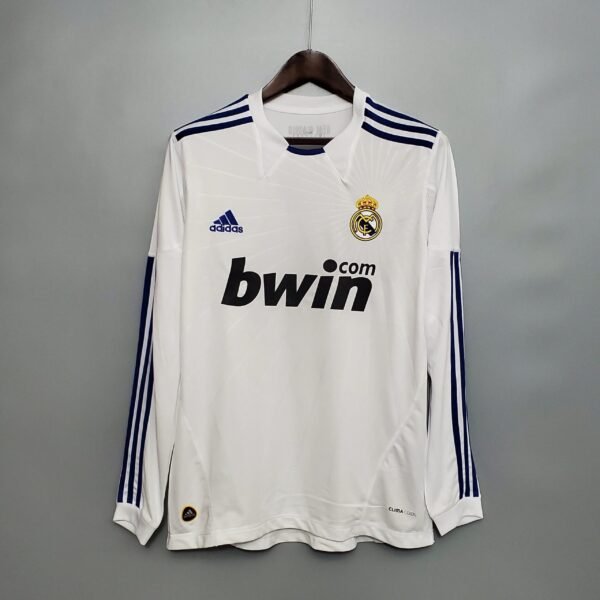 Real Madrid 2010-2011 home long-sleeved shirt