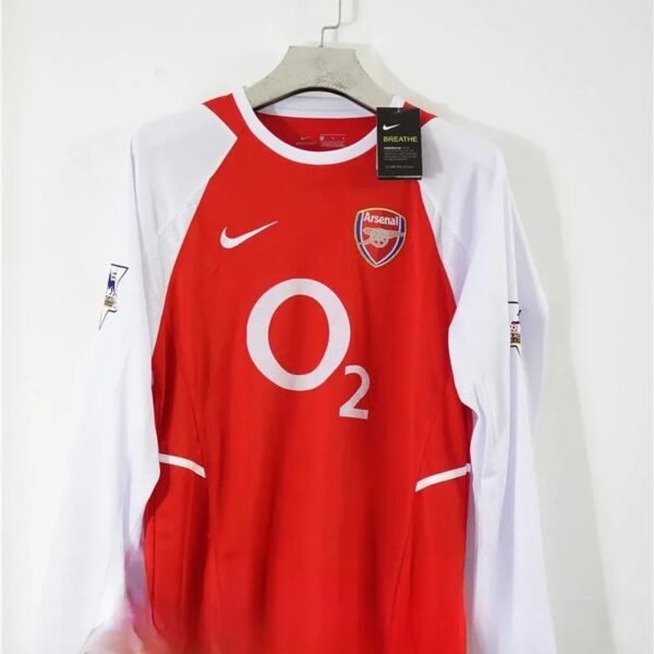 Arsenal 2002-2004 home long-sleeved shirt