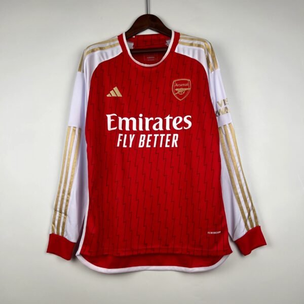  Arsenal 2023-2024 Home Long Sleeve Shirt